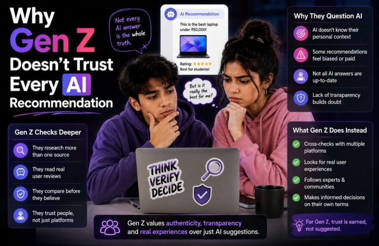 Why Gen Z Doesn't Trust Every AI Recommendation