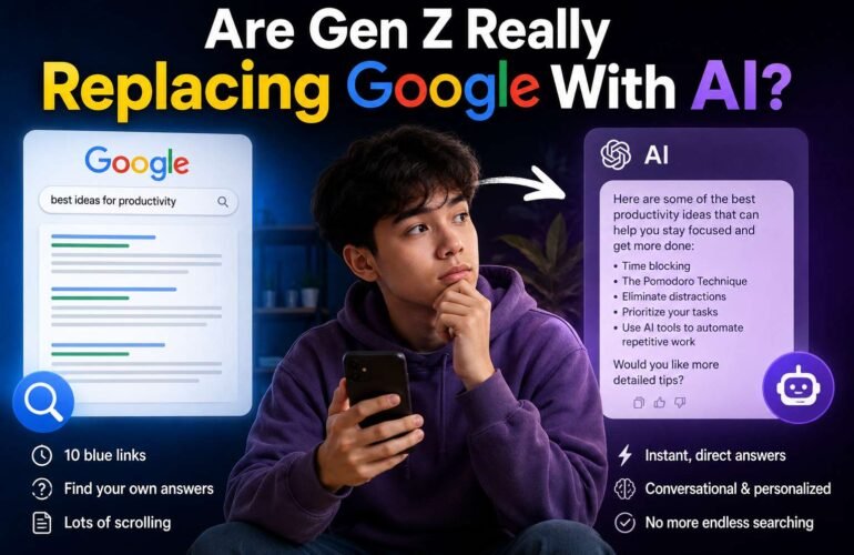 Are Gen Z Really Replacing Google With AI?